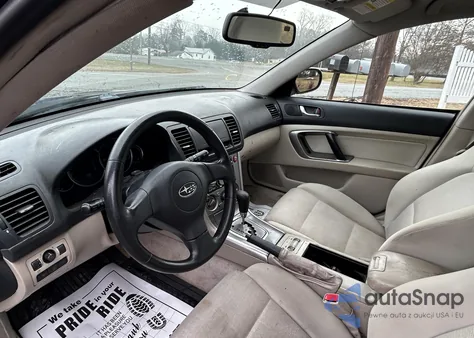 2007 Subaru Outback 2.5I from USA, damaged, VIN 4S4BP61C977305221